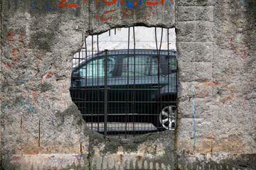 Berlin Wall hole