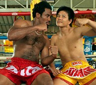 Dhani Jones in Thailand