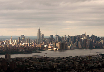 New York City from above