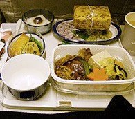 airplane food