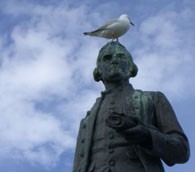 captain cook statue