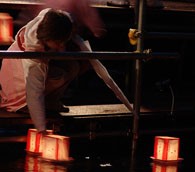 Lantern Floating for Memorial Day