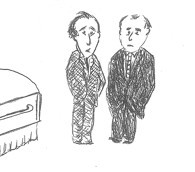 Travel Cartoon: A Tourist Taken Too Soon