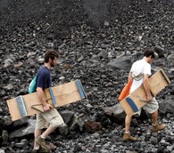 Cerro Negro volcano, Leon City, Nicaragua