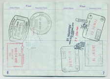Full disclosure: This is not W's actual passport