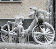 Photo You Must See: Ice Bike in Berlin