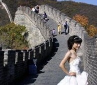 Photo You Must See: Wedding on the Great Wall