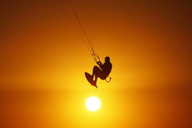 Photo You Must See: Kitesurfing on the Israeli Coast