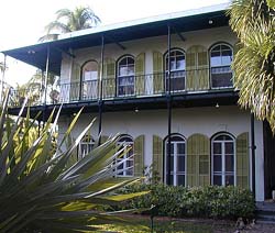 key west, hemingway's house