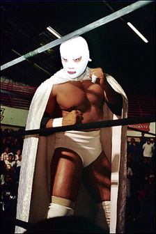 Tijuana lucha libre Mexican wrestler
