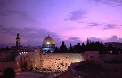Jerusalem by evening